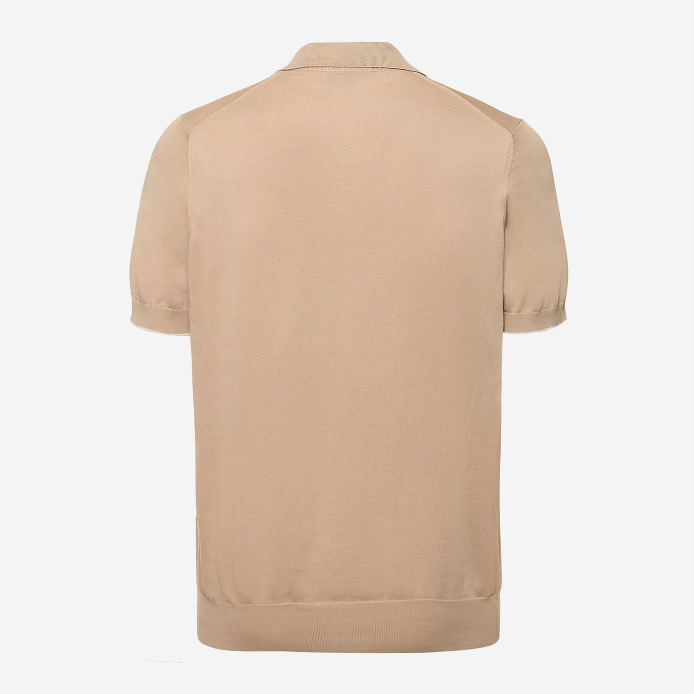 Brunello Cucinelli Short Sleeve Knit Polo Shirt