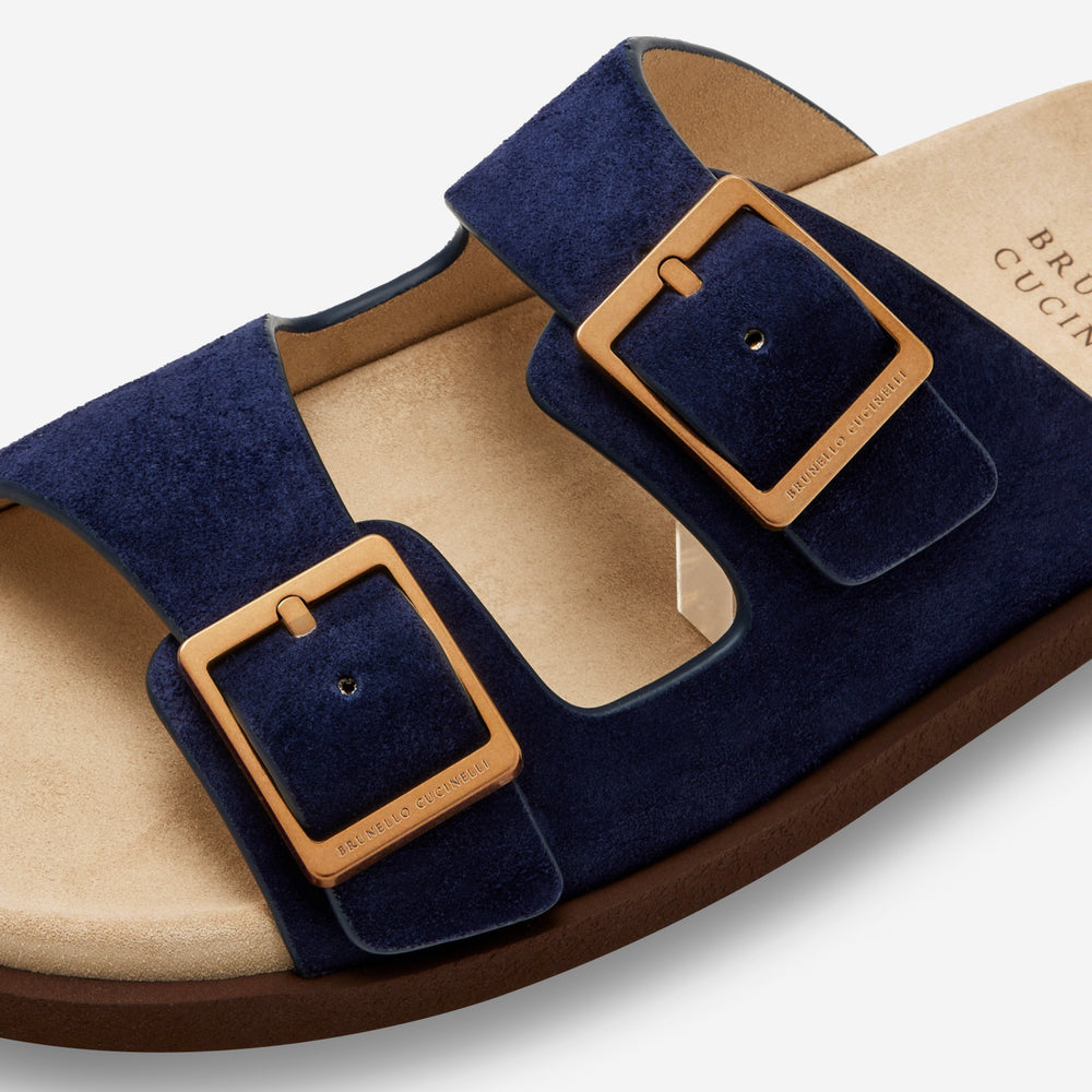 Brunello Cucinelli Suede Sandals – ZAP