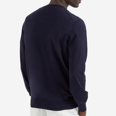 Brunello Cucinelli Cotton Lightweight Embroidered Sweater