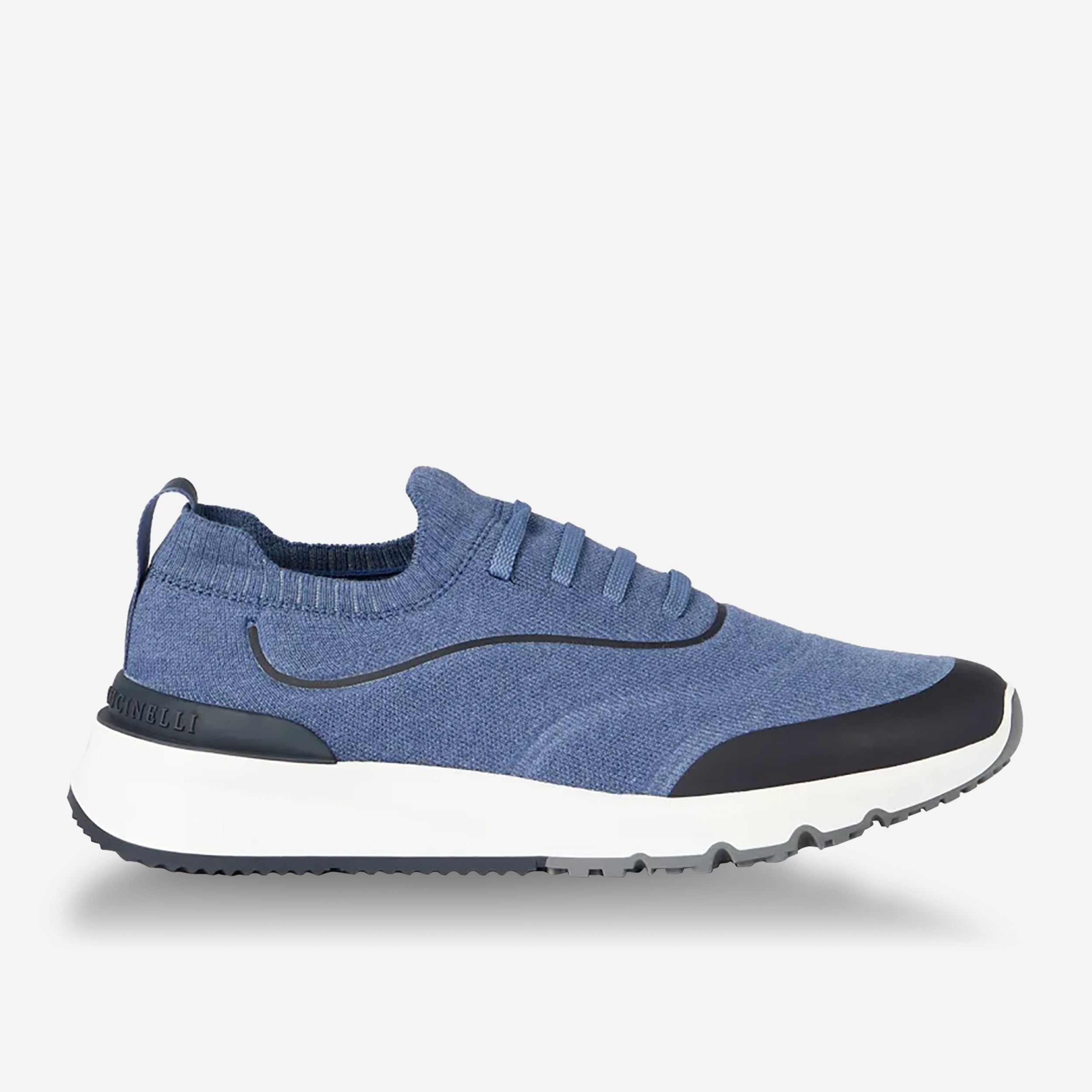 Brunello Cucinelli Heat-Bonded Detail Techno Knit Runners