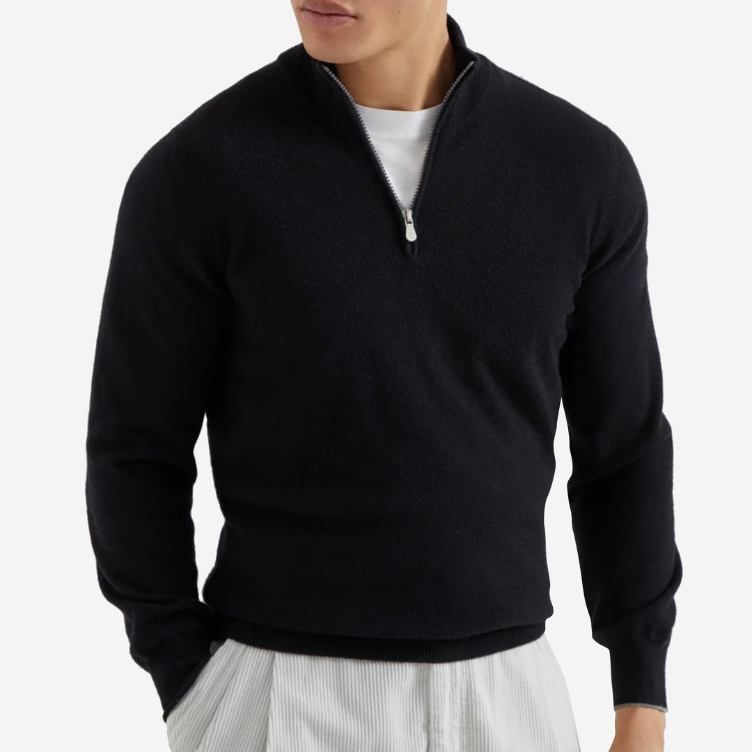 Brunello Cucinelli Cashmere Half Zip Knitwear – ZAP