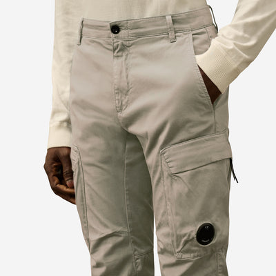 C.P. Company Stretch Sateen Ergonomic Cargo Trousers