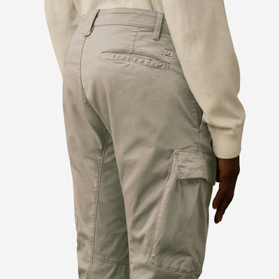 C.P. Company Stretch Sateen Ergonomic Cargo Trousers