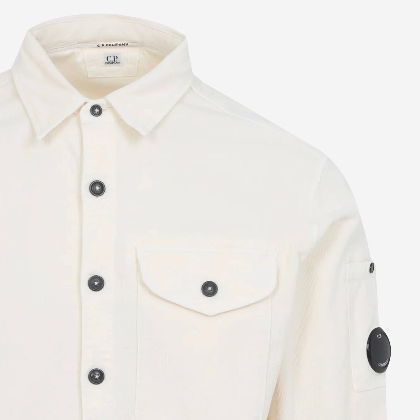 C.P. Company Corduroy Lens Longsleeve Button Shirt