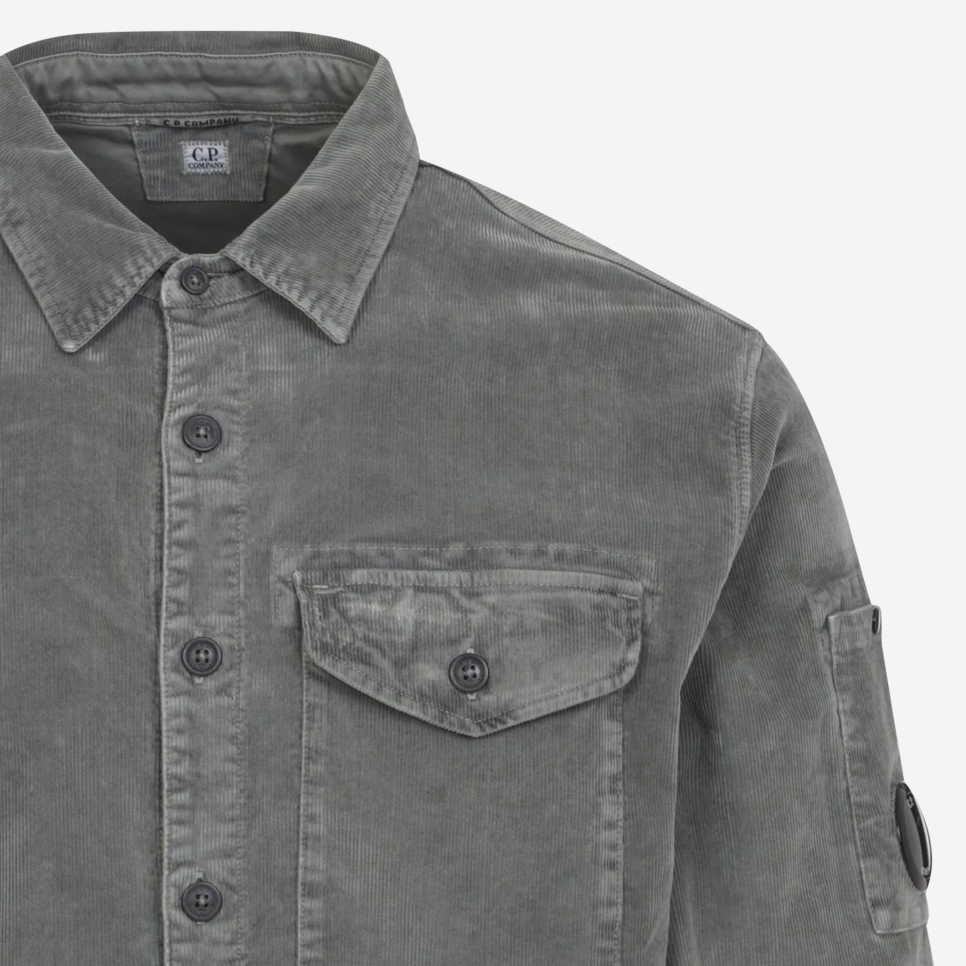 C.P. Company Corduroy Lens Longsleeve Button Shirt