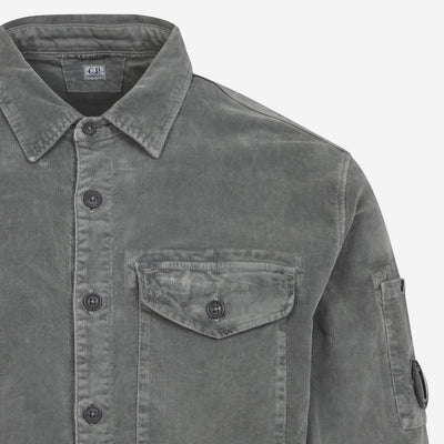 C.P. Company Corduroy Lens Longsleeve Button Shirt
