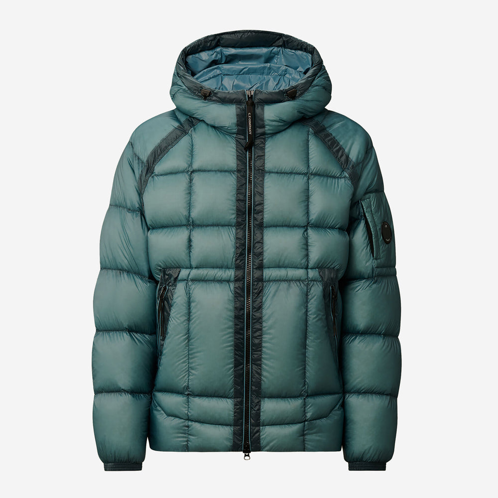 C.P. Company D.D. Shell Hooded Down Puffer Jacket – ZAP