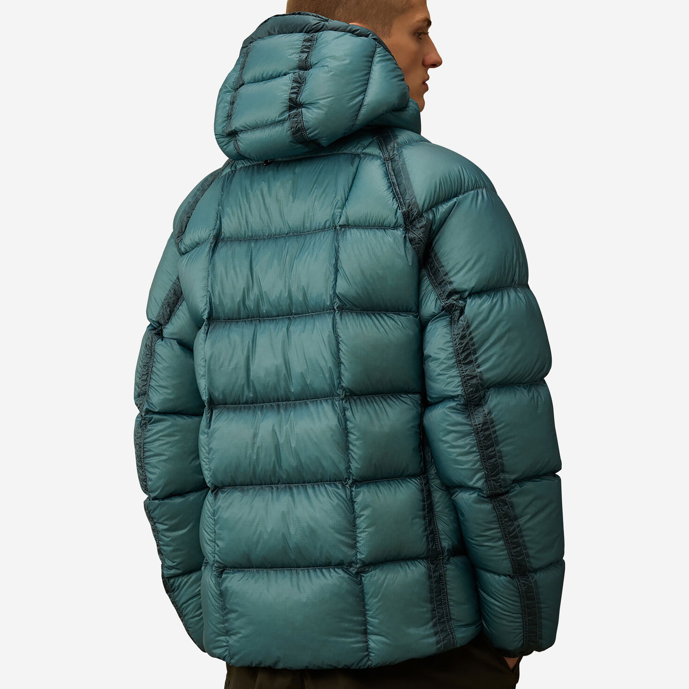 C.P. Company D.D. Shell Hooded Down Puffer Jacket