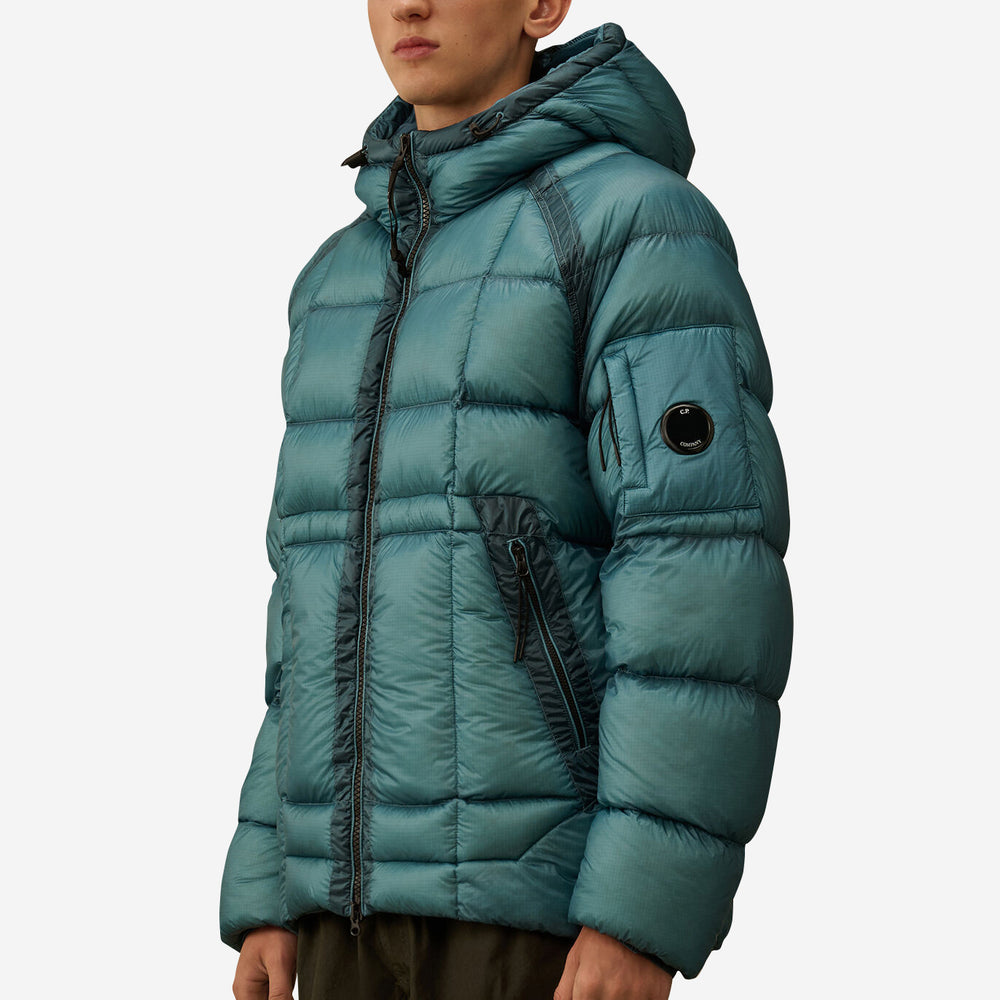 C.P. Company D.D. Shell Hooded Down Puffer Jacket – ZAP