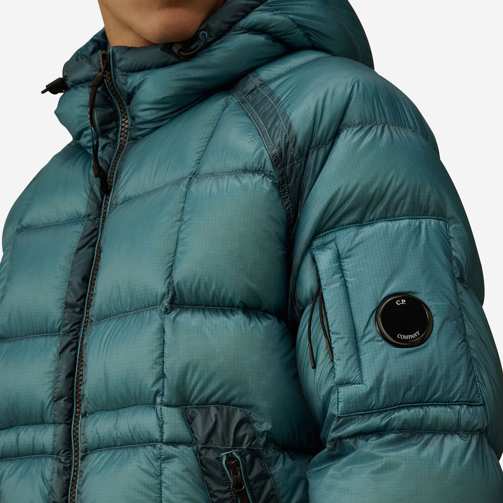 C.P. Company D.D. Shell Hooded Down Puffer Jacket – ZAP