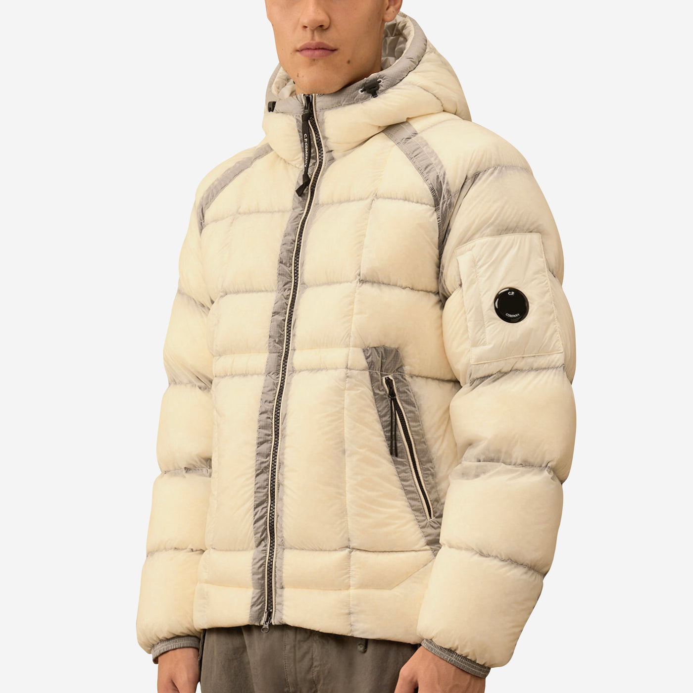 C.P. Company D.D. Shell Hooded Down Puffer Jacket