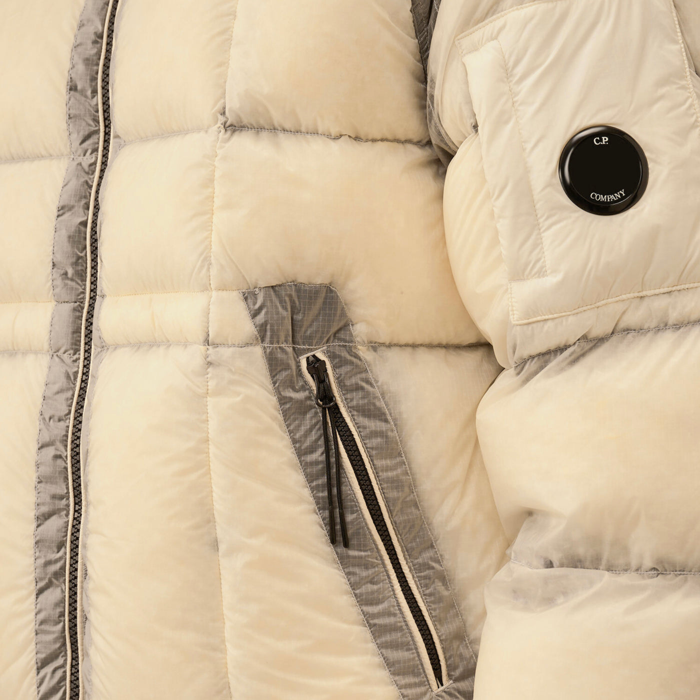 C.P. Company D.D. Shell Hooded Down Puffer Jacket