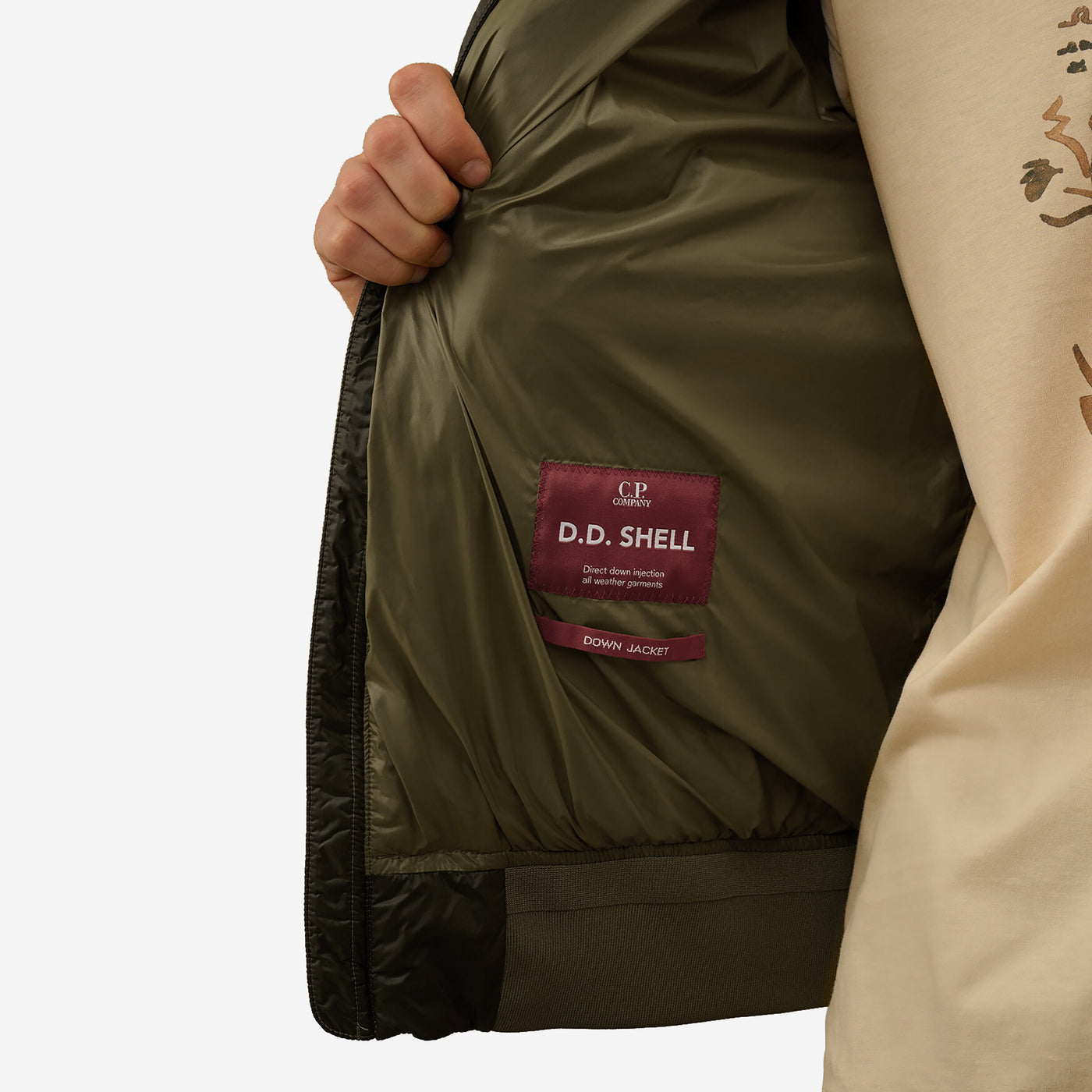 C.P. Company D.D. Shell Bomber Down Jacket – ZAP
