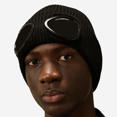 C.P. Company Cotton Goggle Beanie