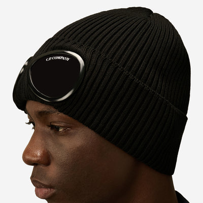 C.P. Company Cotton Goggle Beanie