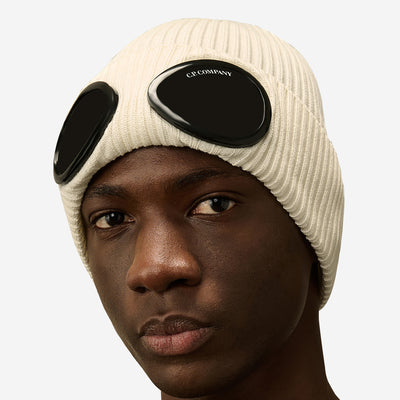 C.P. Company Cotton Goggle Beanie