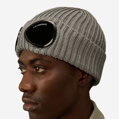 C.P. Company Extrafine Merino Wool Goggle Beanie