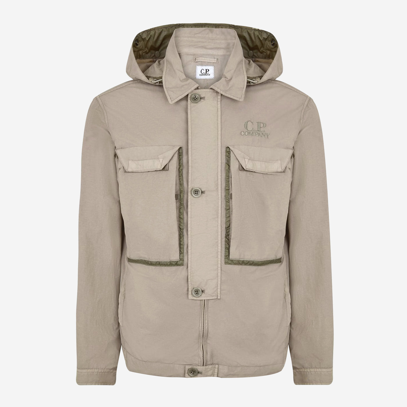 C.P. Company Flatt Nylon Goggle Overshirt – ZAP