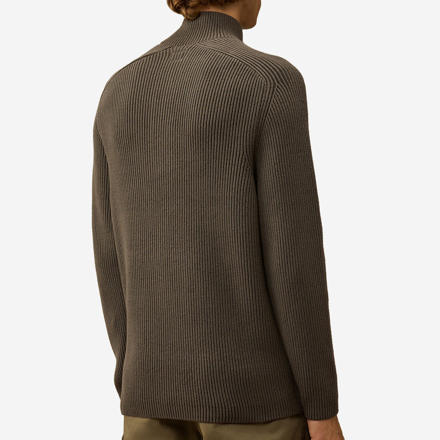 C.P. Company Full Rib Half Button Sweater – ZAP