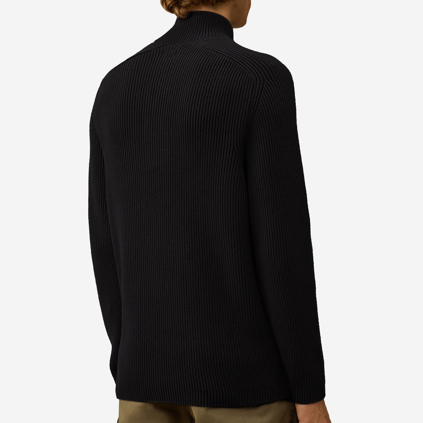 C.P. Company Full Rib Half Button Sweater – ZAP