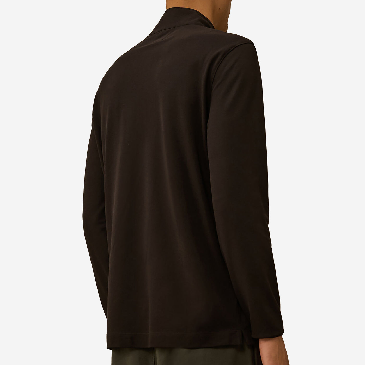 C.P. Company Stretch Piquet Half Zip Long Sleeve Polo – ZAP