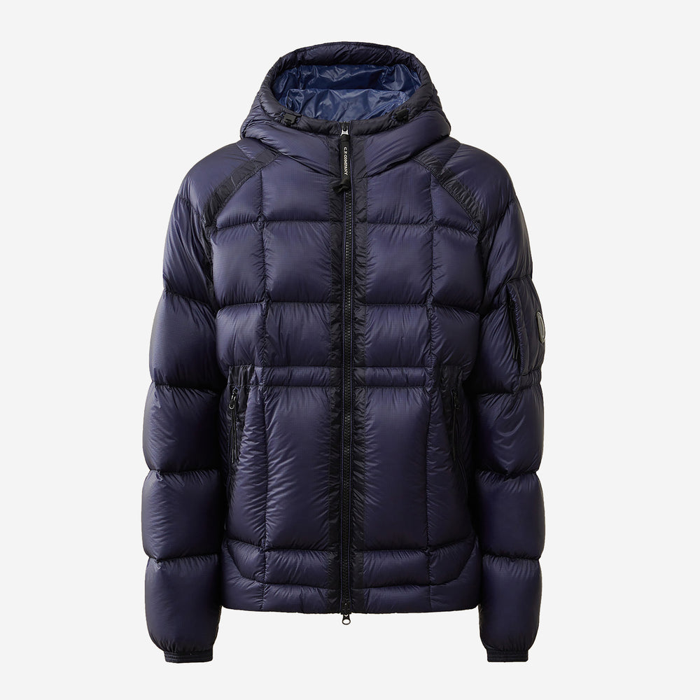C.P. Company D.D. Shell Hooded Medium Down Jacket – ZAP