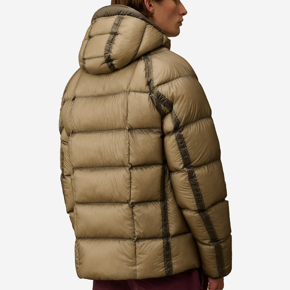C.P. Company D.D. Shell Hooded Medium Down Jacket – ZAP