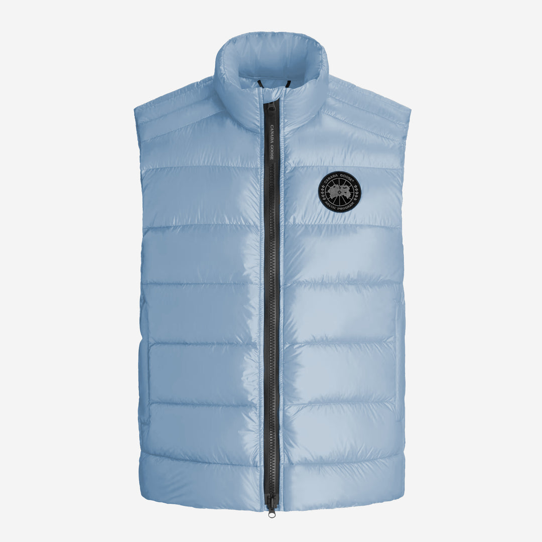 Canada Goose Crofton Vest Black Label Gilet Size L Blue
