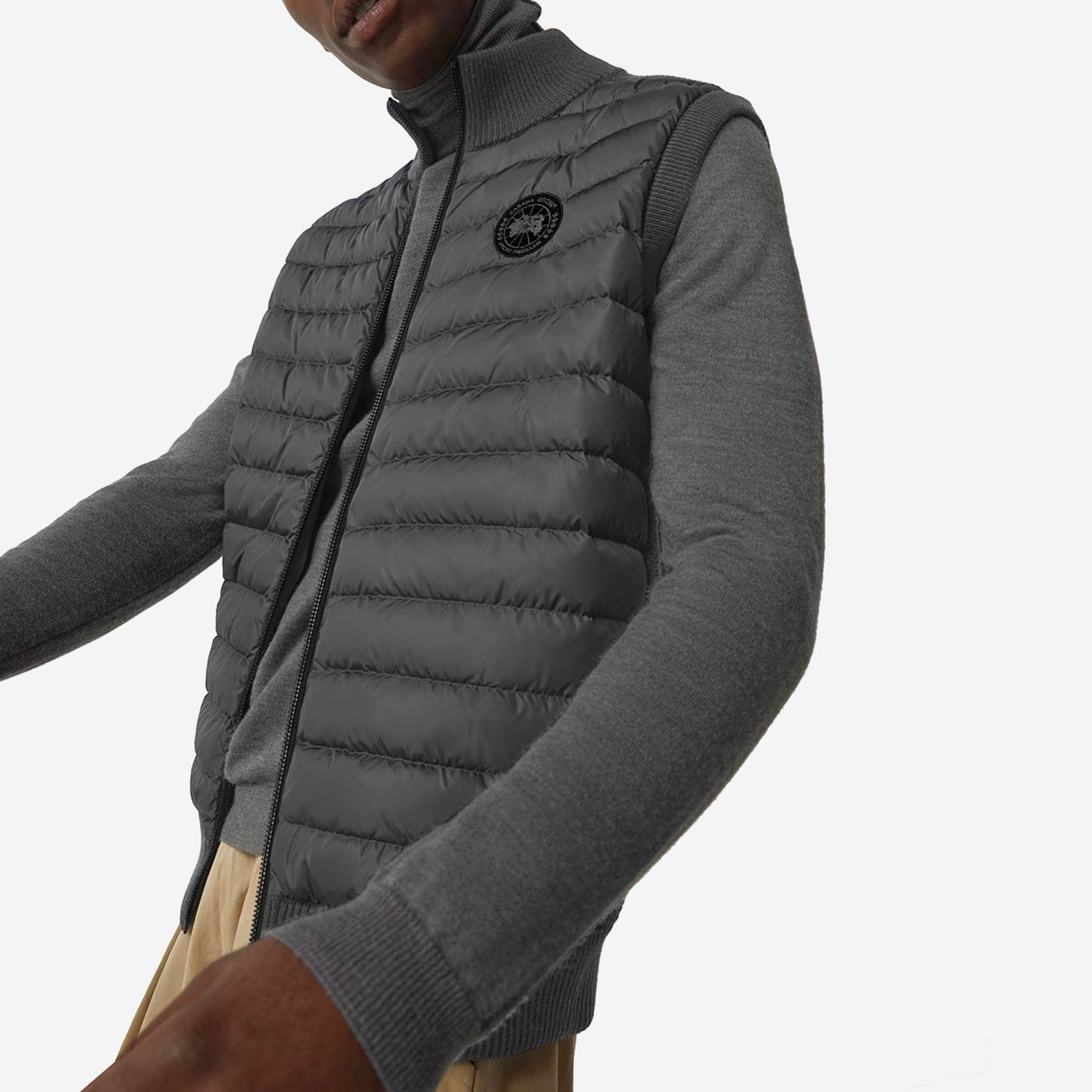 Canada Goose HyBridge Knit Black Label Vest Gilet