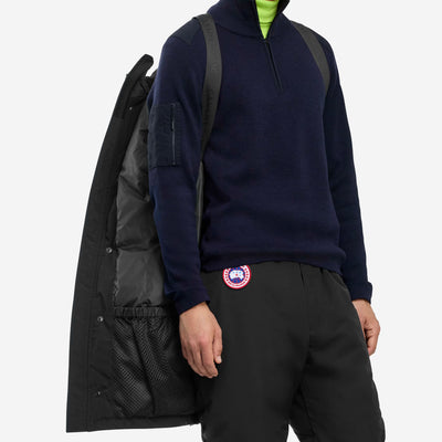 Canada Goose Langford Black Disc Parka Jacket