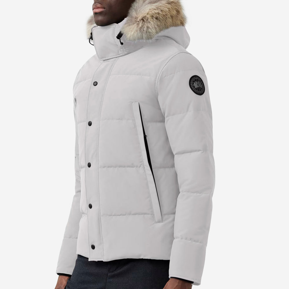 Canada Goose Wyndham Black Disc Fur Parka Jacket – ZAP