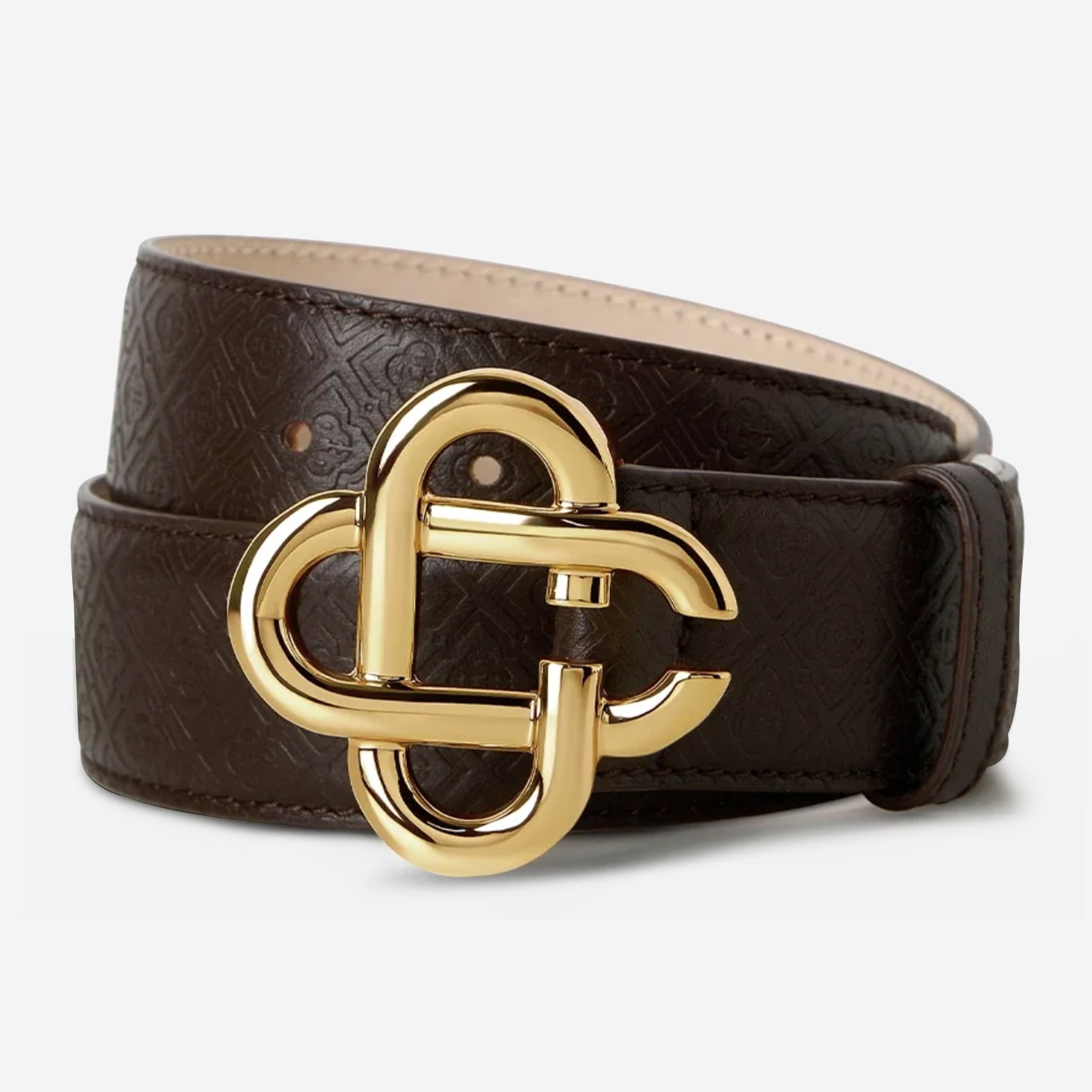 Casablanca Monogram CC Belt