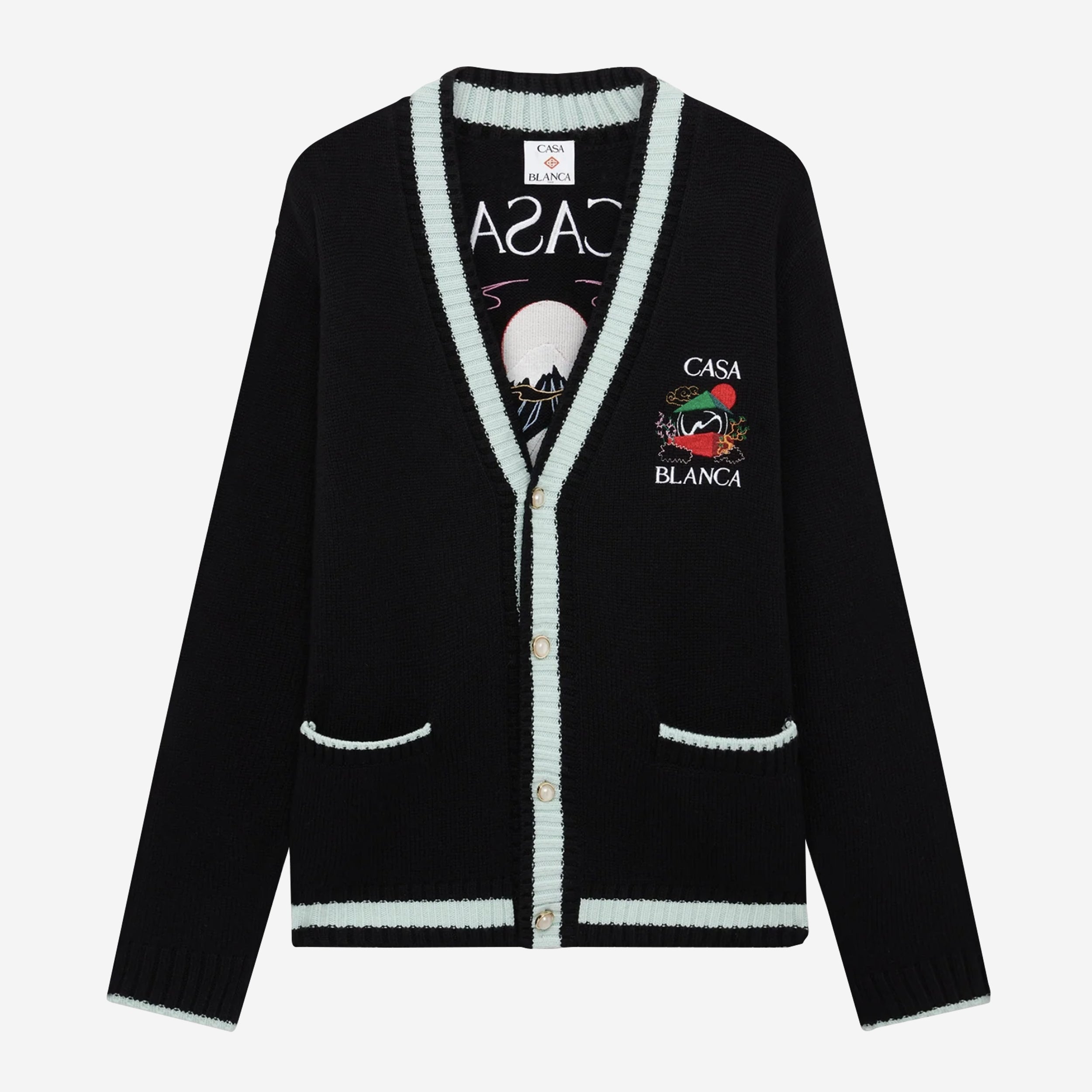 Casablanca Casa Mountain Temple Cardigan