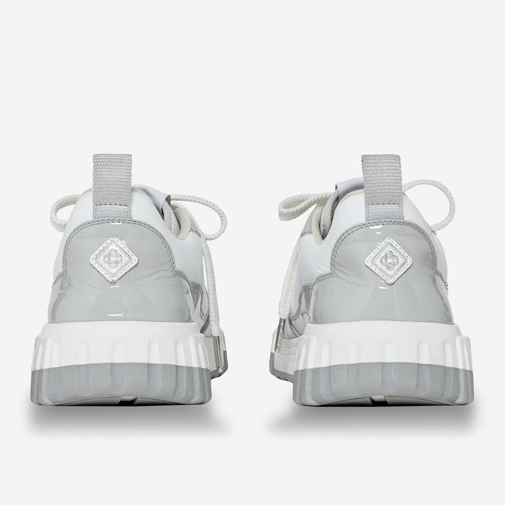 Casablanca Court Silver Sneakers – ZAP