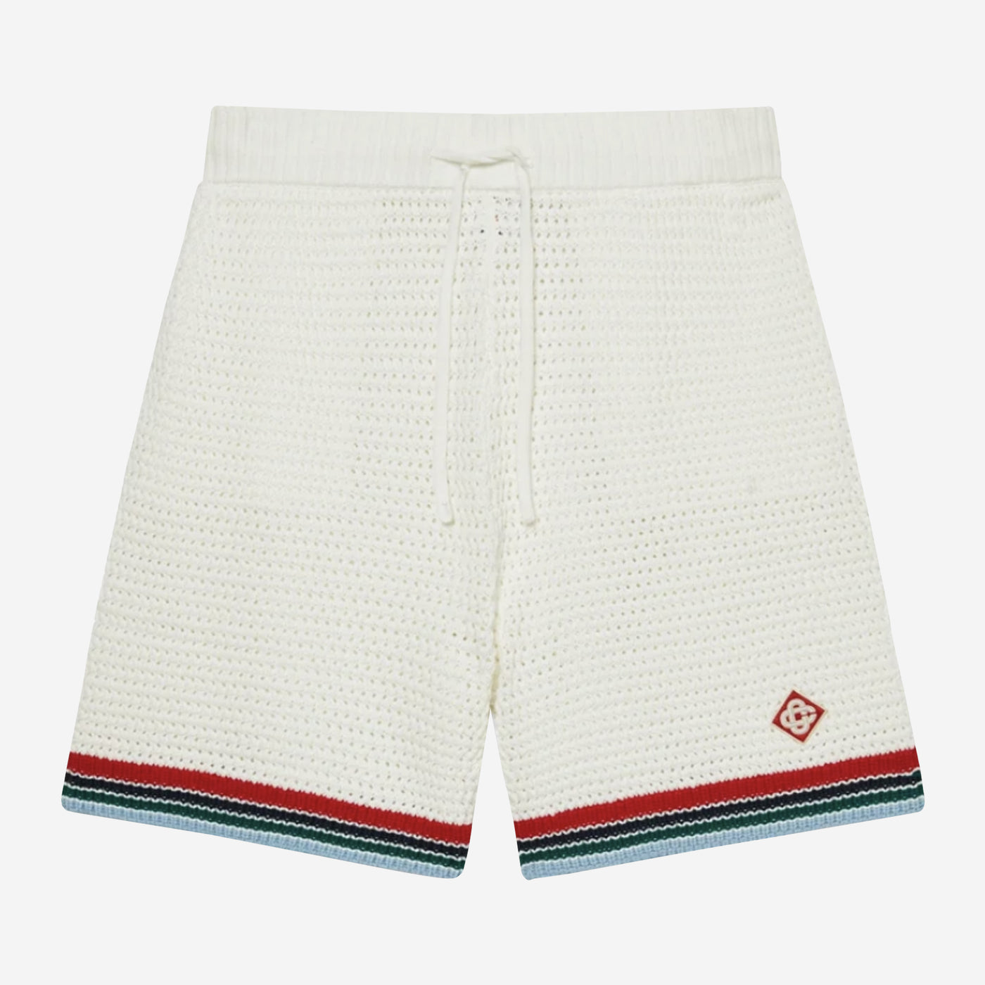 Casablanca Crochet Sporty Shorts