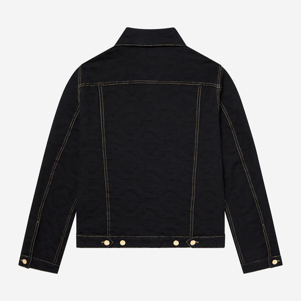 Casablanca Monogram Jacquard Denim Jacket – ZAP