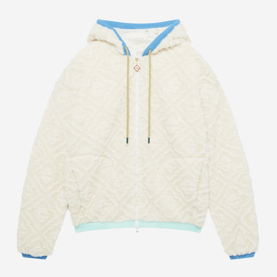 Casablanca Monogram Jacquard Fleece Jacket