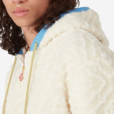 Casablanca Monogram Jacquard Fleece Jacket