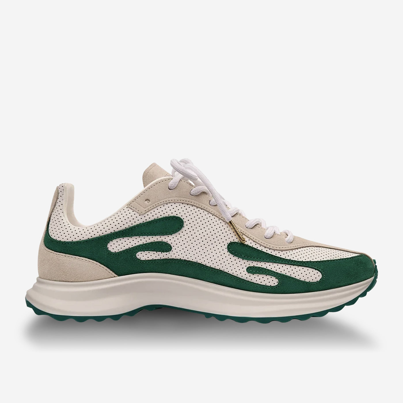 Casablanca White & Green Stade Sneaker