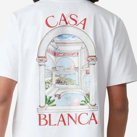 [CASABLANCA]「Le Passage」T シャツ Casablanca Le Passage T-shirt | italist