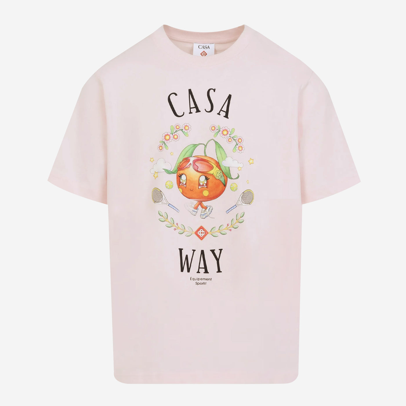 Casablanca Casa Way Mascot Orange T-Shirt