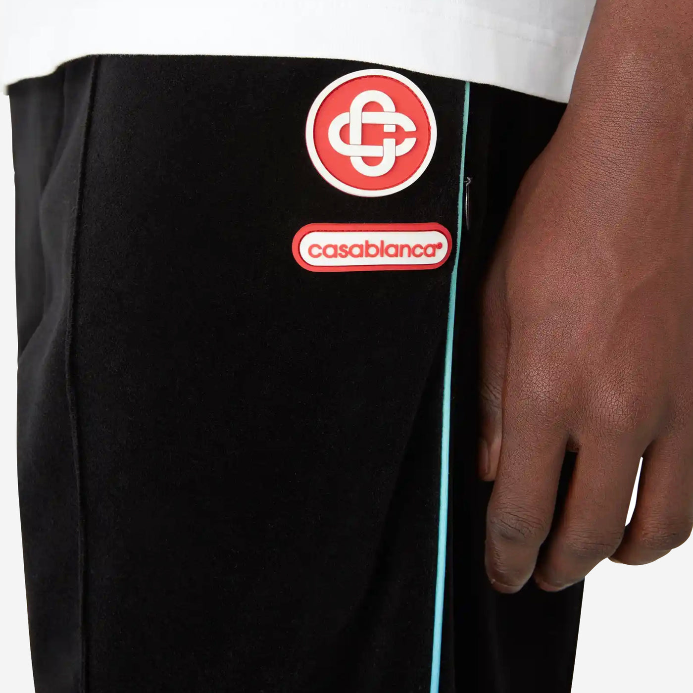Casablanca Gradient Piping Velour Track Pants