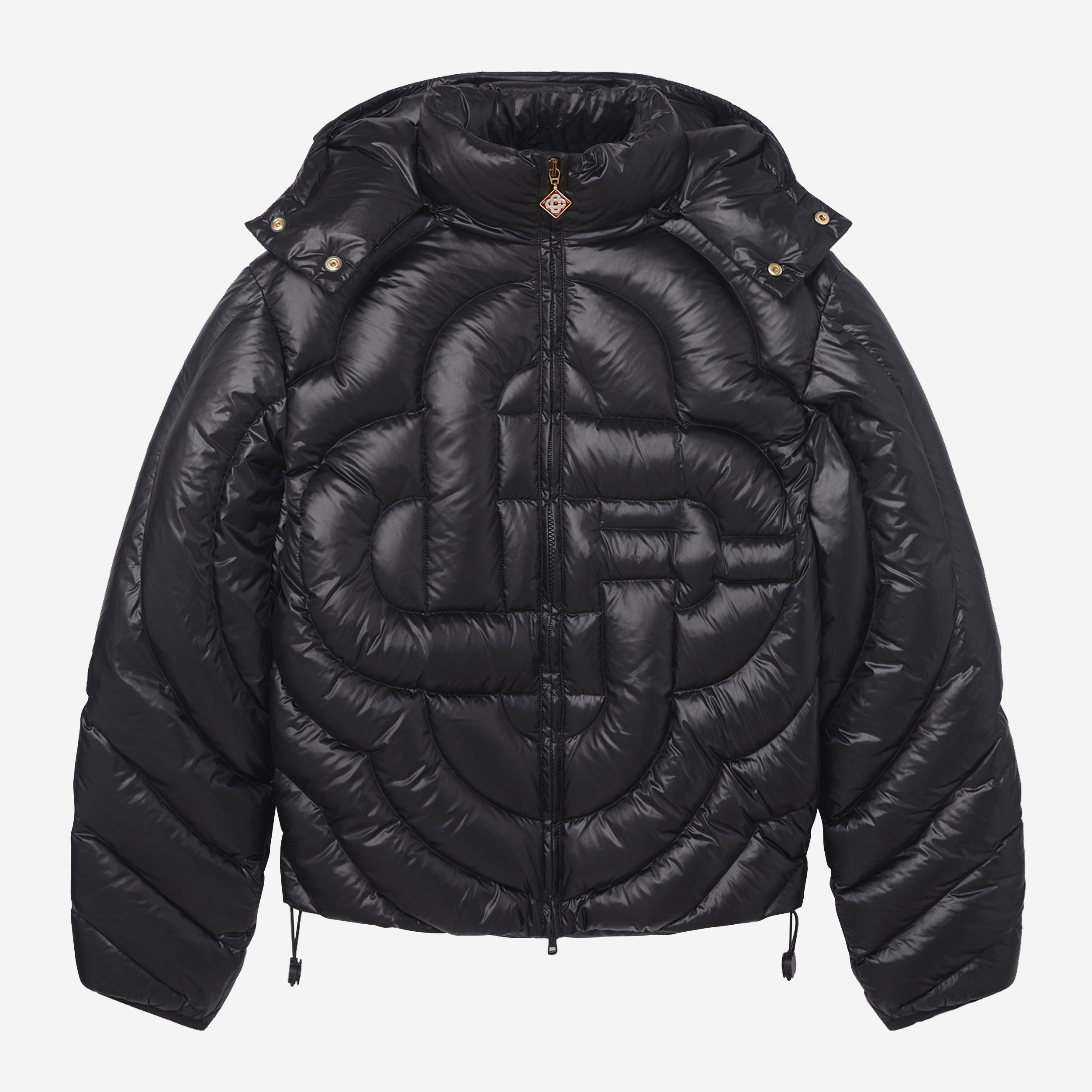 Casablanca Nylon Quilted Monogram Puffa Jacket
