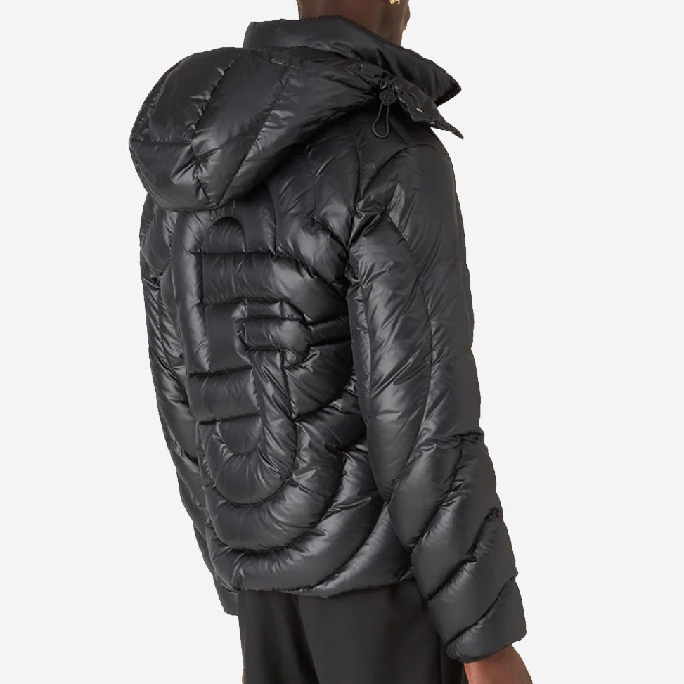 Casablanca Nylon Quilted Monogram Puffa Jacket