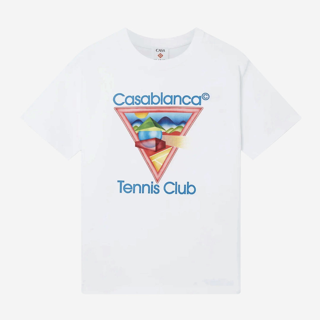 Casablanca MPF25JTS00101TENNISCLUBICON 関税送料込 Tennis Club Icon Short-Sleeve T-Shirt – Casablanca