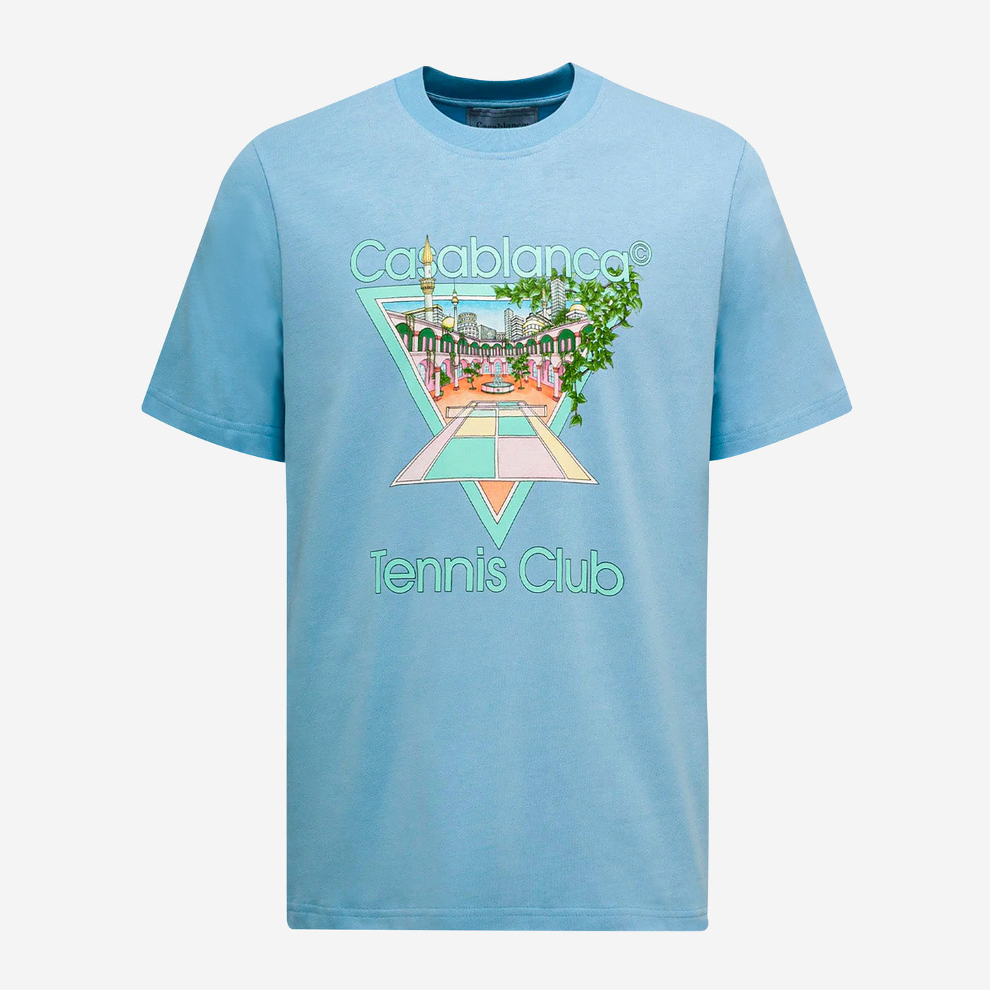 Casablanca Tennis Club Print T-Shirt