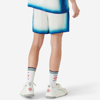 Casablanca Silk Casa Way Skate Shorts