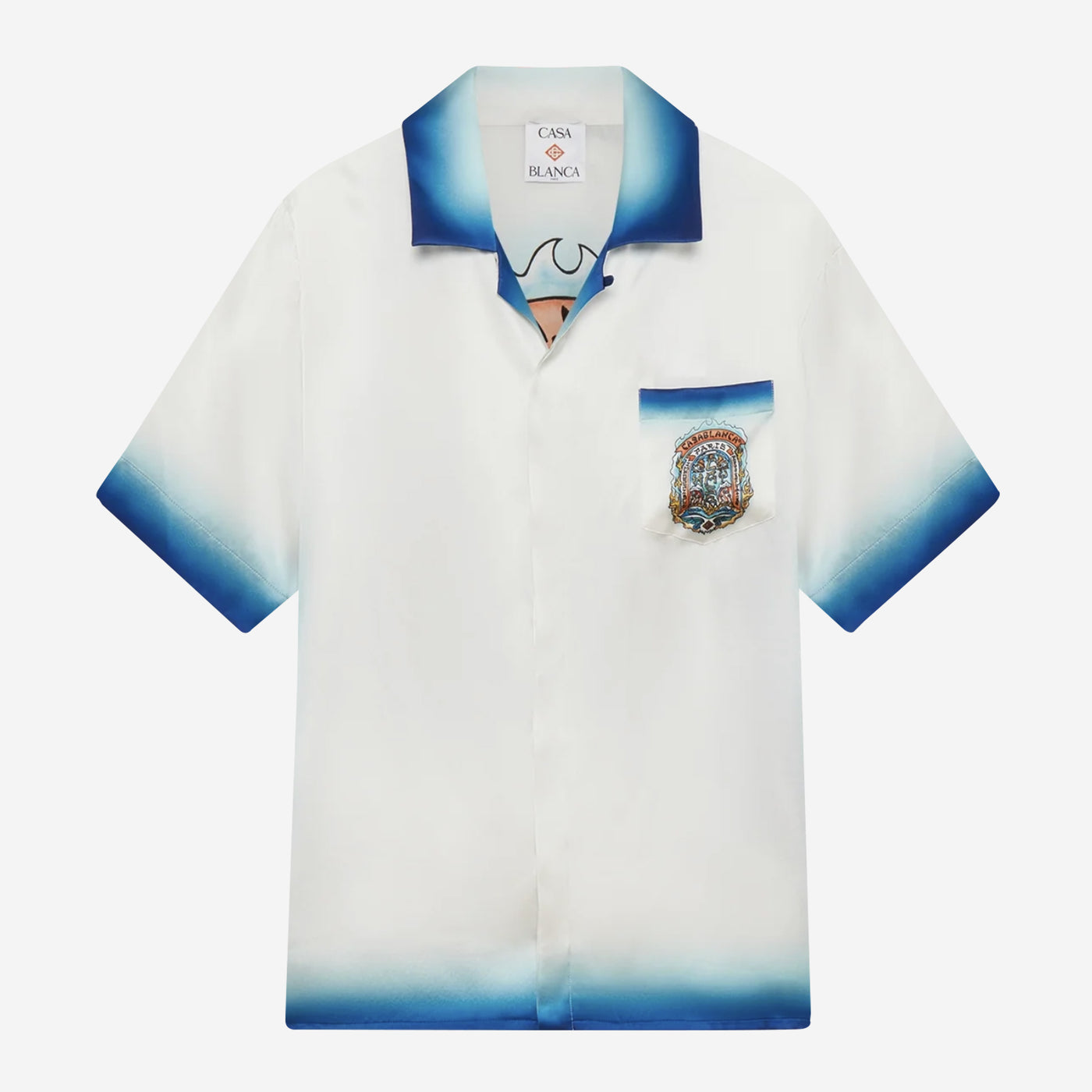 Casablanca Silk Casa Way Skate Shirt
