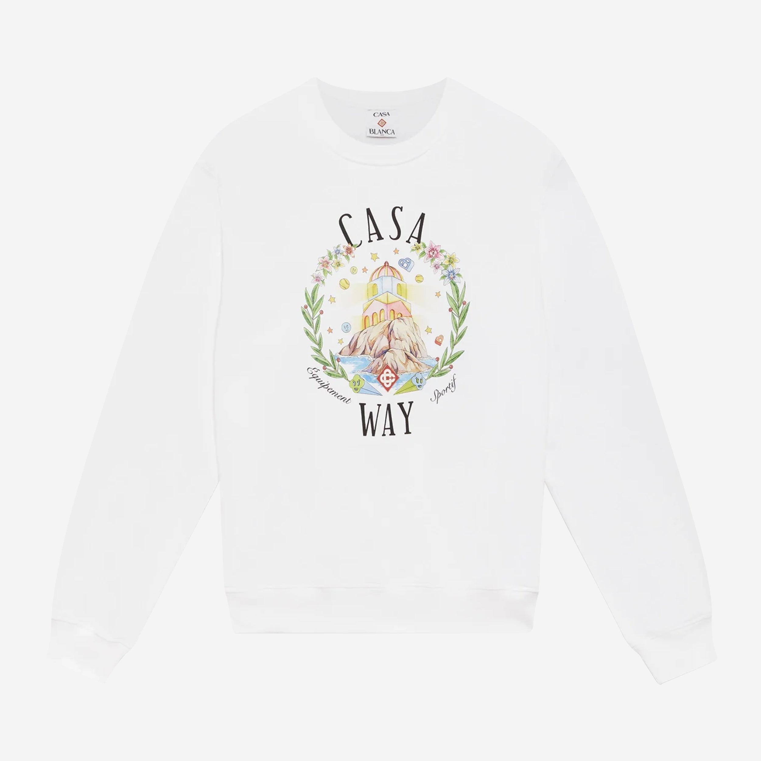 Casablanca Casa Way Crew Neck Sweatshirt