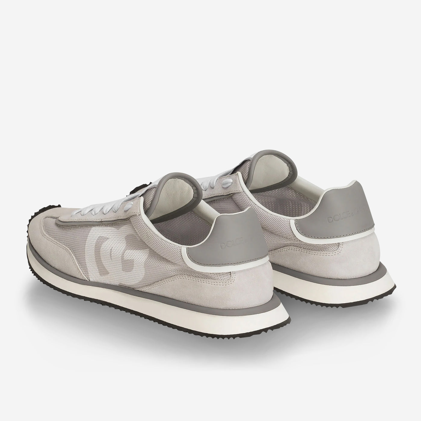 Dolce & Gabbana Mixed Material DG Cushion Sneakers